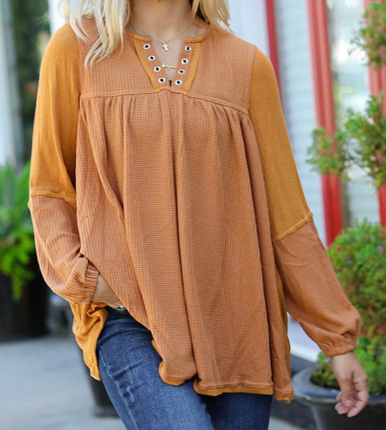 Casual Days Ruched Top