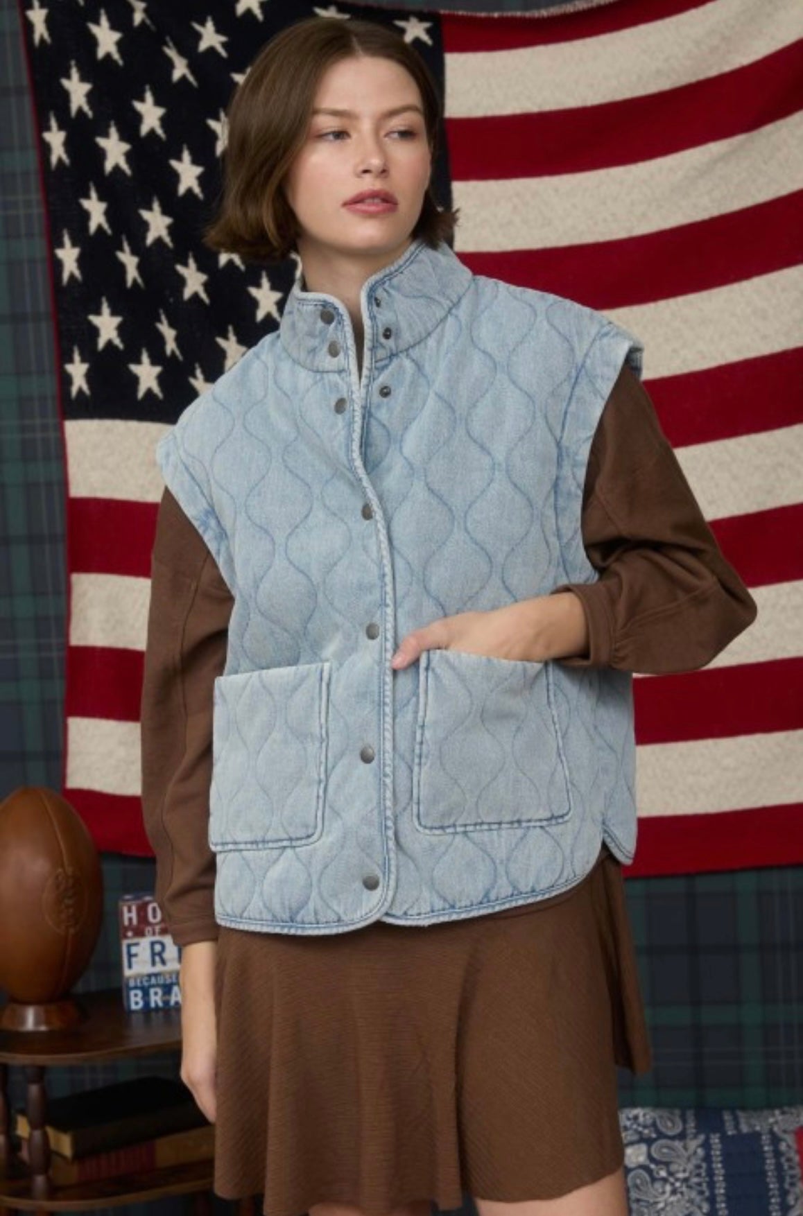 Lainey Quilted Vest