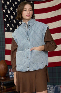 Lainey Quilted Vest