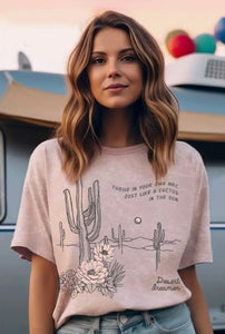Desert Dreamer Graphic Tee (Pink)