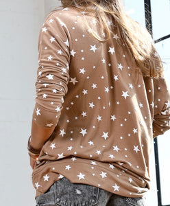 Stars Knit Top