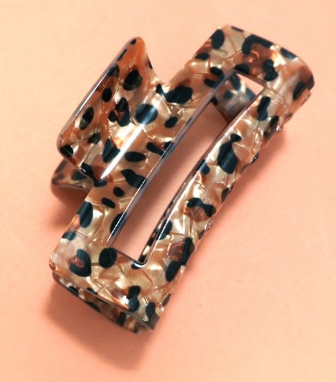 Leopard Design Claw clip
