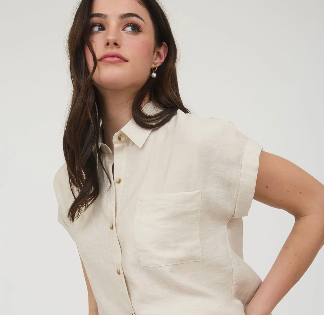 Collard & Cuff Shirt/Blouse