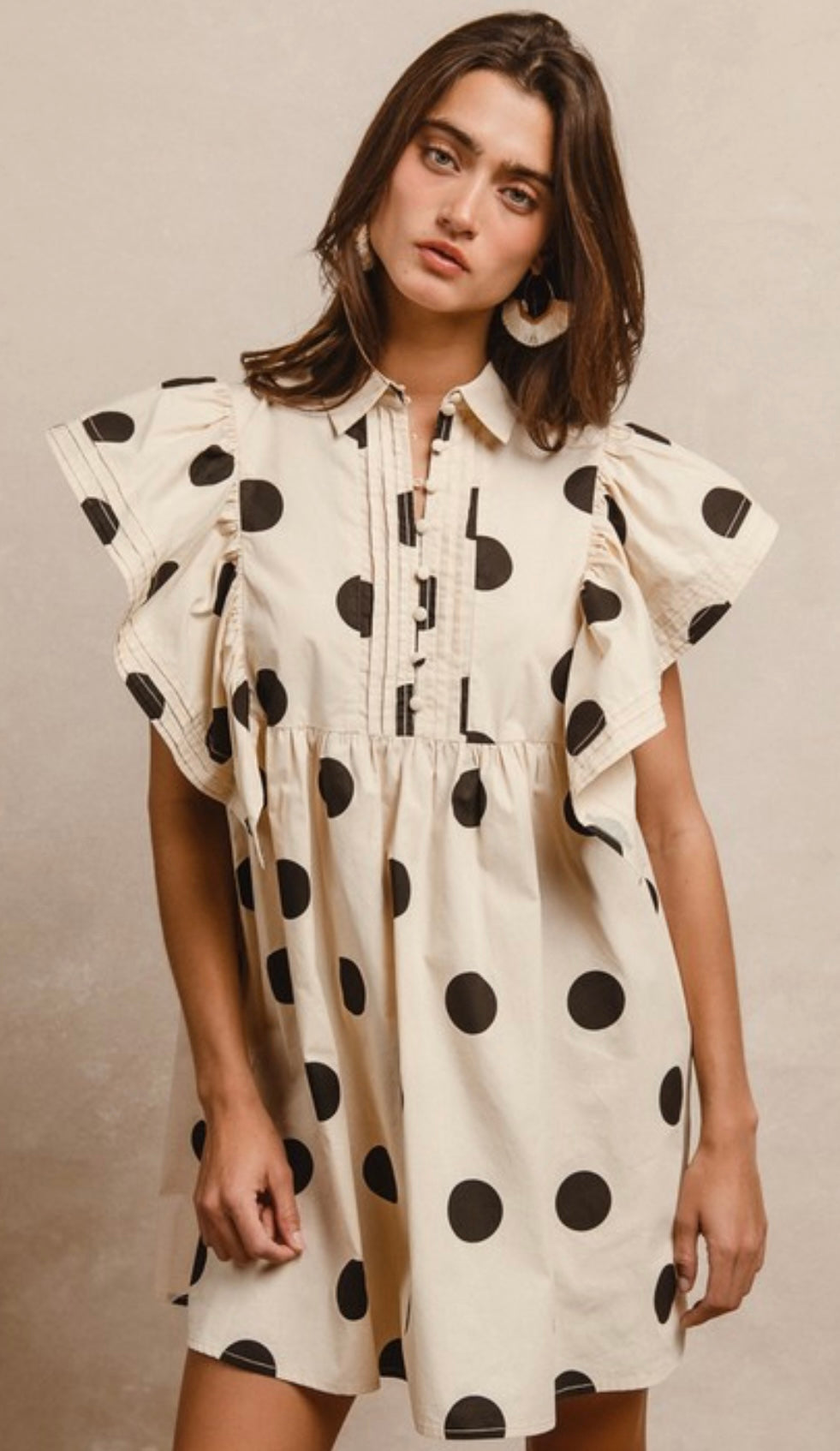 Make A Statement Dot Dress