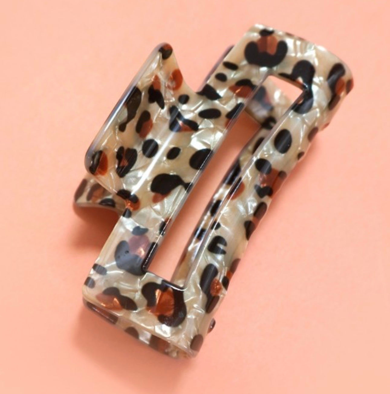 Leopard Design Claw clip