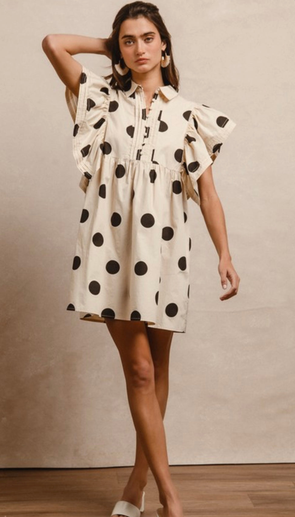 Make A Statement Dot Dress