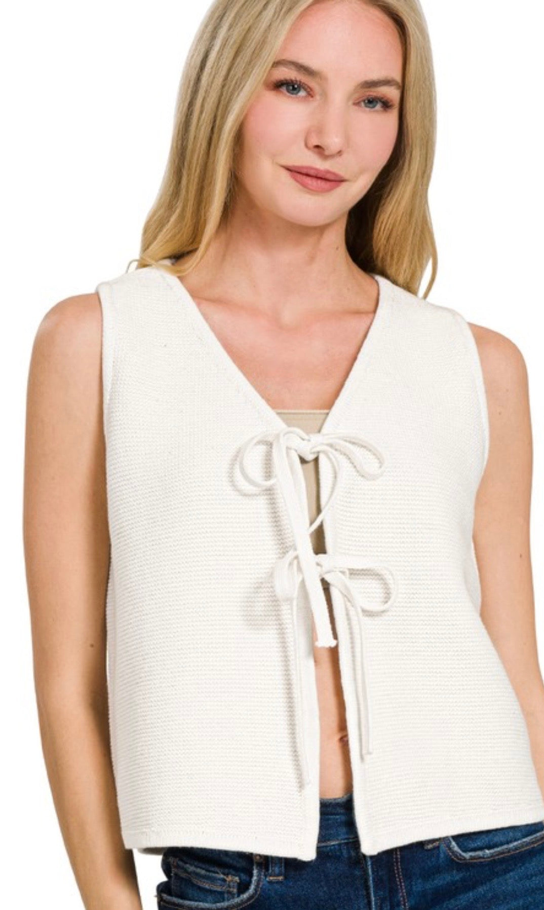 Sweet Knit Sweater Vest