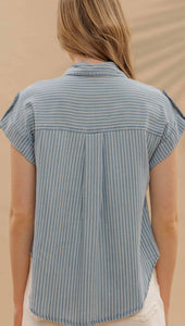 Stripe Button Down