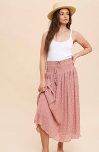 Mauve MIDI Skirt