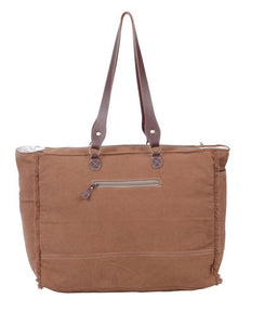 Juniper Canvas Hairon Travel Bag