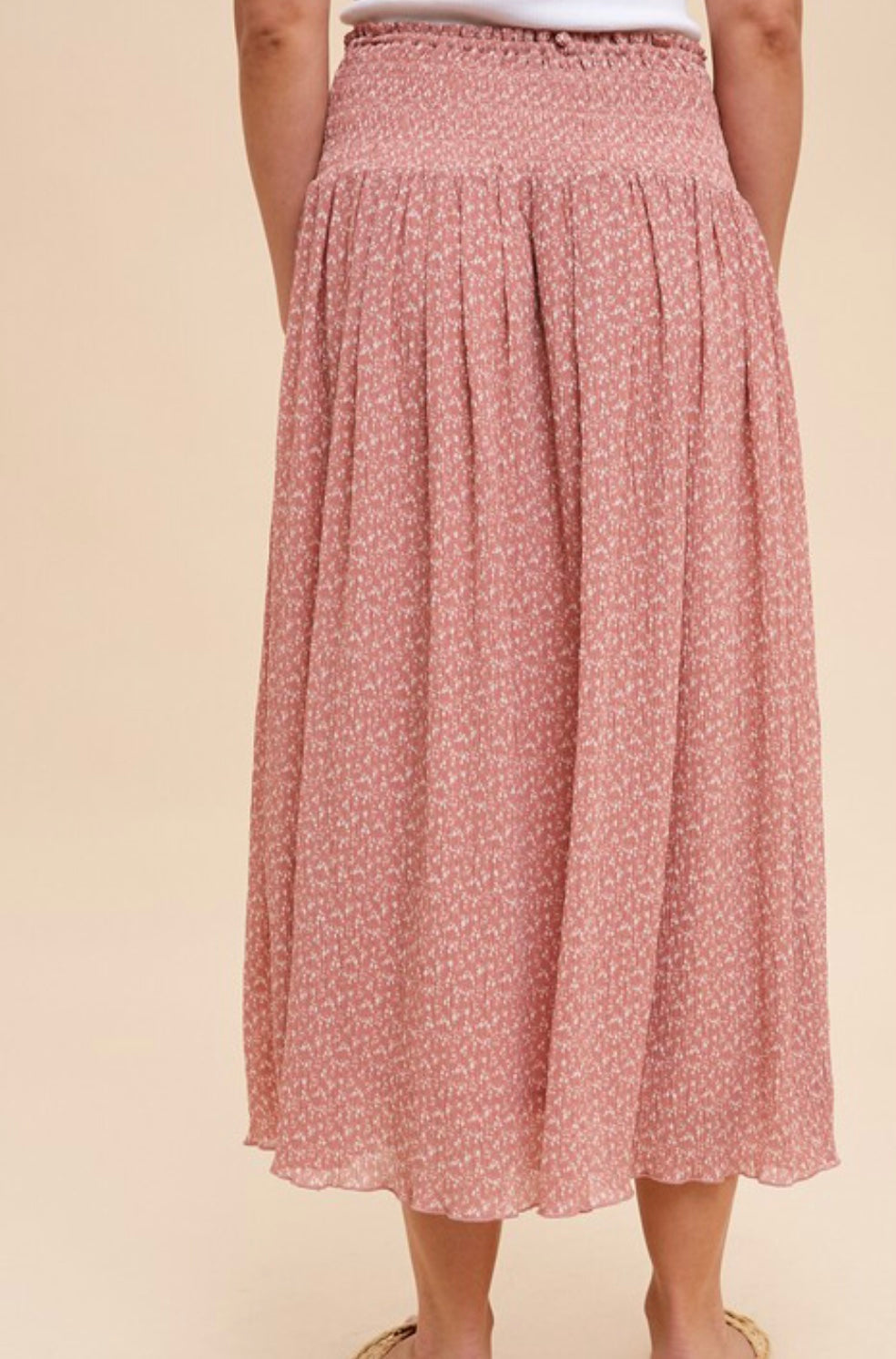 Mauve MIDI Skirt