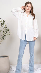 Long Sleeve White Shirt